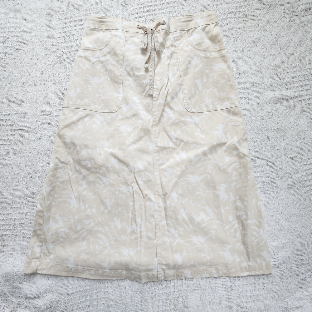 Denim & Company Cotton Skirt